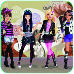 Bonnie Rocker Chick - Dress Up Game